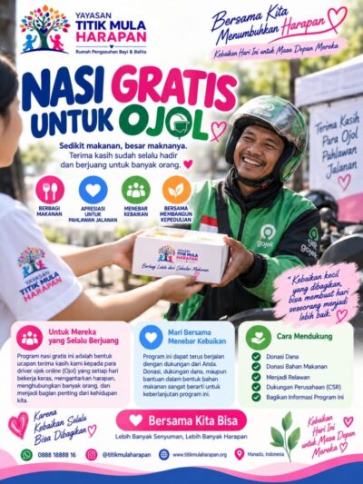 berbagi nasi gratis
