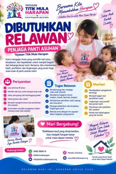 berita dibutuhkan relawan
